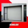 40 mm ribbed sectional garage door - Customizable