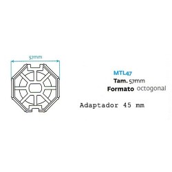 Mechanical Tubular Motor 45 mm