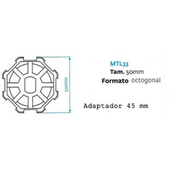 Mechanical Tubular Motor 45 mm