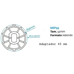 Mechanical Tubular Motor 45 mm