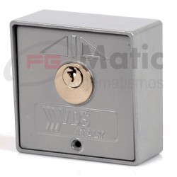 Key selector in aluminium